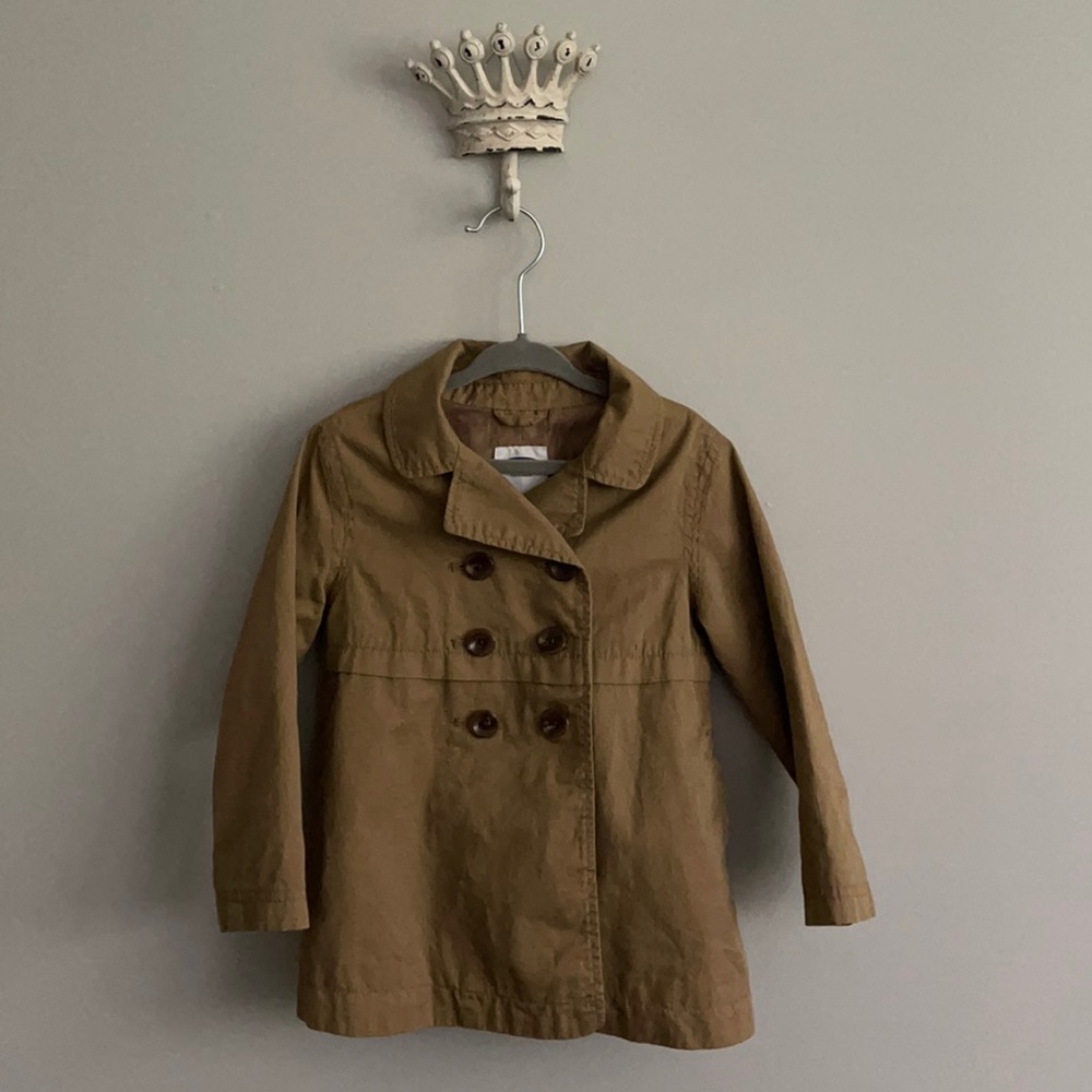 Toddler Khaki Trench Coat